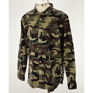 BARNEY COOLS Camouflage Cord HERITAGE Shirt SMALL